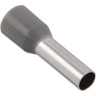 Наконечник IEK НШВИ 4.0-12 серый (уп.20шт) UGN11-004-012-020