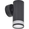 Настенный накладной светильник IEK Lighting 4008 под лампу gu10 черный LT-UBB0-4008-GU10-1-K02